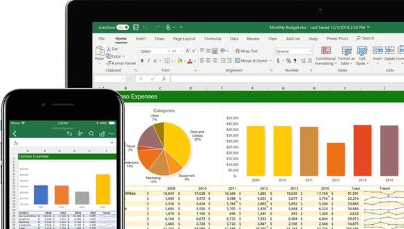 La versión web de Microsoft Excel se actualiza.