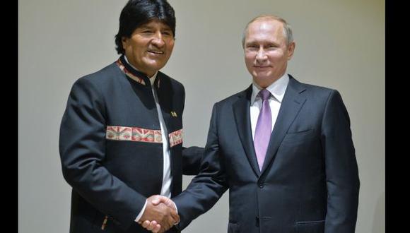 Rusia dará asistencia militar a Bolivia, su nuevo aliado