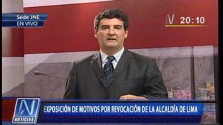 Eduardo Zegarra: "¿Por qué no pueden esperar a las elecciones del 2014?"