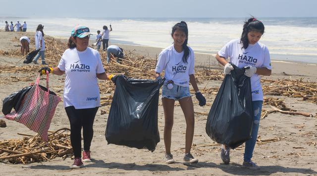 Campaña HAZla: 500 kilos menos de basura en playa Mamacona - 4