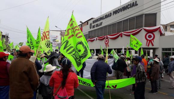 Las protestas más fuertes ocurridas en Arequipa fueron reportadas durante el período 2011-2015 y cobraron la vida de siete personas (Foto: Zenaida Condori)