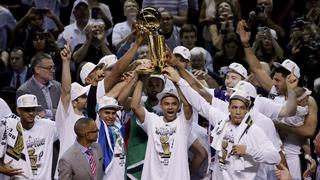 NBA: así celebraron los Spurs su quinto título en la historia