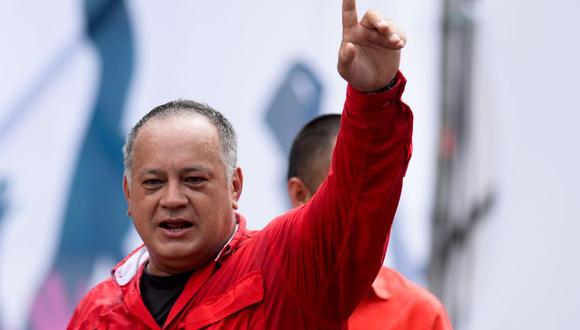 Diosdado Cabello es considerado el número 2 dentro del chavismo en Venezuela. (AFP).