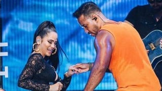 Natti Natasha y Romeo Santos bailan juntos y video deja sorprendidos a fans