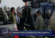 Ollanta Humala: así fue su llegada al penal de Barbadillo
