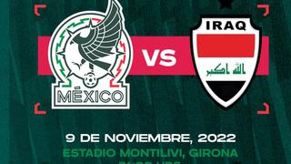 Hoy, México vs. Irak vía Canal 5 y AZTECA 7 EN VIVO | A qué hora y cómo ver ONLINE el amistoso FIFA