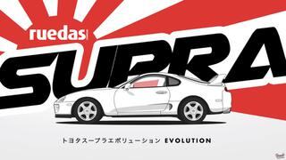 La evolución del Toyota Supra en un minuto [VIDEO]