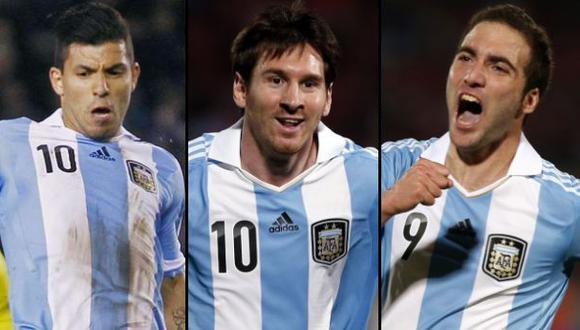 Messi-Agüero-Higuaín, ¿el tridente de Sabella para el Mundial?
