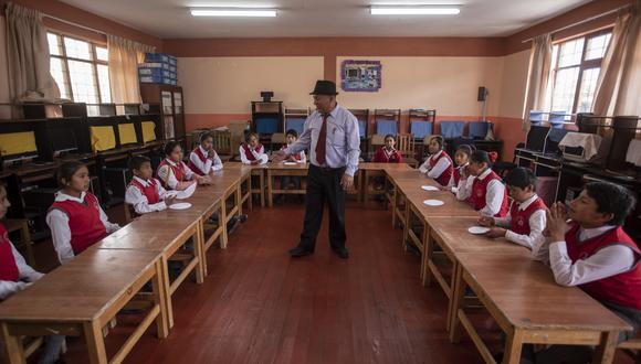 Ministerio de Educación dispone el inicio de clases presenciales en zonas rurales. (Foto: Anthony Niño de Guzman/GEC)