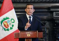 Humala advierte que Congreso asumirá postura ante gabinete de Cateriano