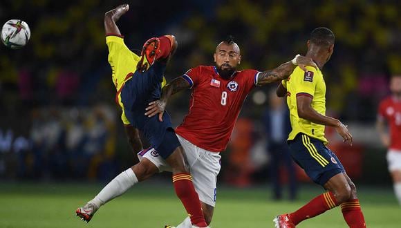 Chile perdió en su visita a Colombia por las Eliminatorias sudamericanas | Foto: @CONMEBOL