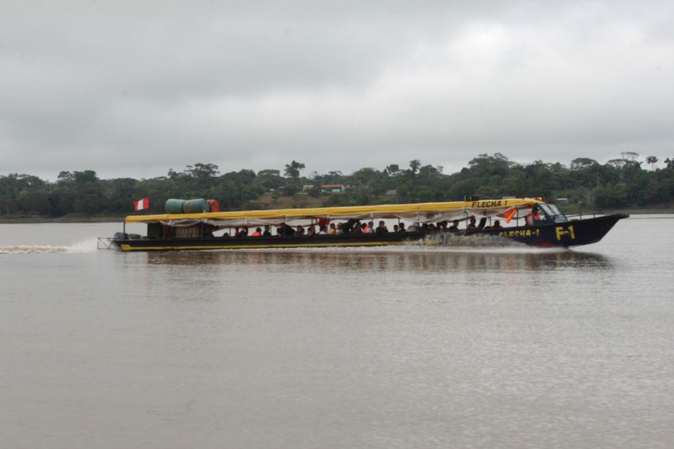 La entidad meteorológica detalló que el río Amazonas está a punto de ingresar el umbral hidrológico rojo. (Foto: Andina)