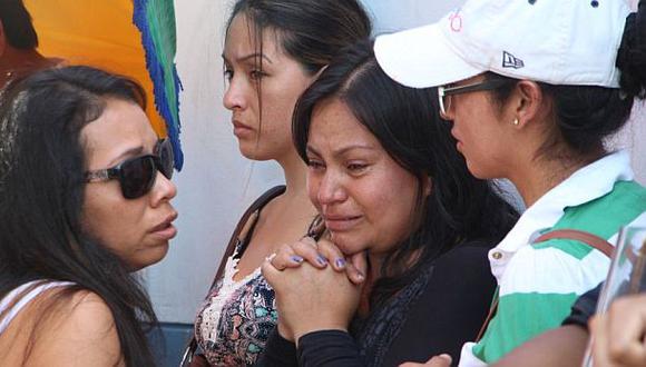 Trujillo: el dolor y llanto de los familiares de las víctimas