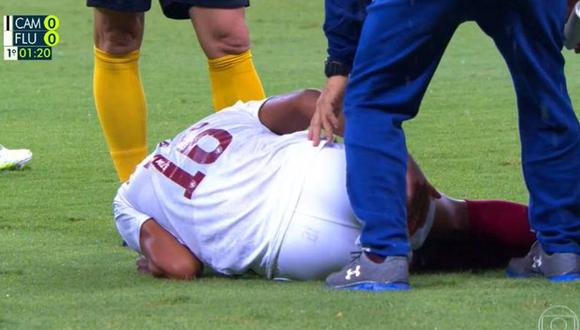 Pacheco no llegó a destacar en la fecha 16 del Brasileirao. (Foto: Captura Globo)