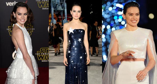 Daisy Ridley es protagonista de la tercera trilogía de Star Wars, dando vida a la decidida 'Rey'desde el año 2015. En esta galería, recordamos sus mejores looks durante las premieres de la popular saga. (Fotos: IG/ AFP)