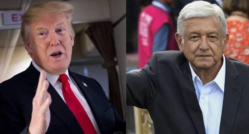 Donald Trump ahora deberá lidiar con López Obrador como vecino (Foto: AFP)