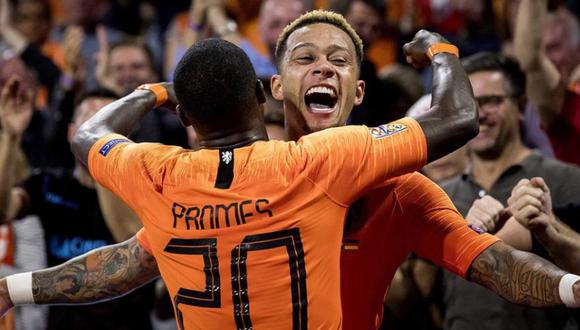 Holanda derrotó 3-0 a Alemania en la tercera jornada de la UEFA Nations League.  El duelo se disputó en el Ámsterdam Arena (Foto: agencias)