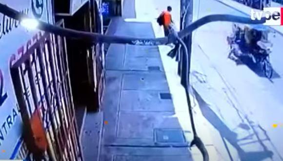 Policía logró la captura de uno de los involucrados en el robo | Captura de video TV Perú