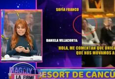 Magaly Medina critica a Sofía Franco tras ser acusada de protagonizar pelea en karaoke