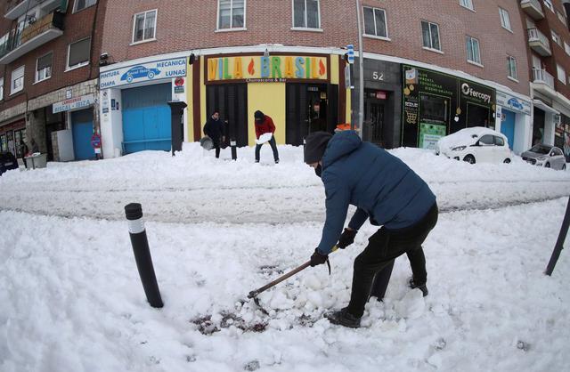 Tras la tormenta de nieve, España se prepara para una ola de frío inédita