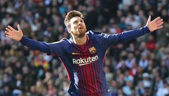 Lionel Messi no hace ningún gol feo. En esta oportunidad convirtió de penal y su definición fue más que exquisita. (Foto: AFP)