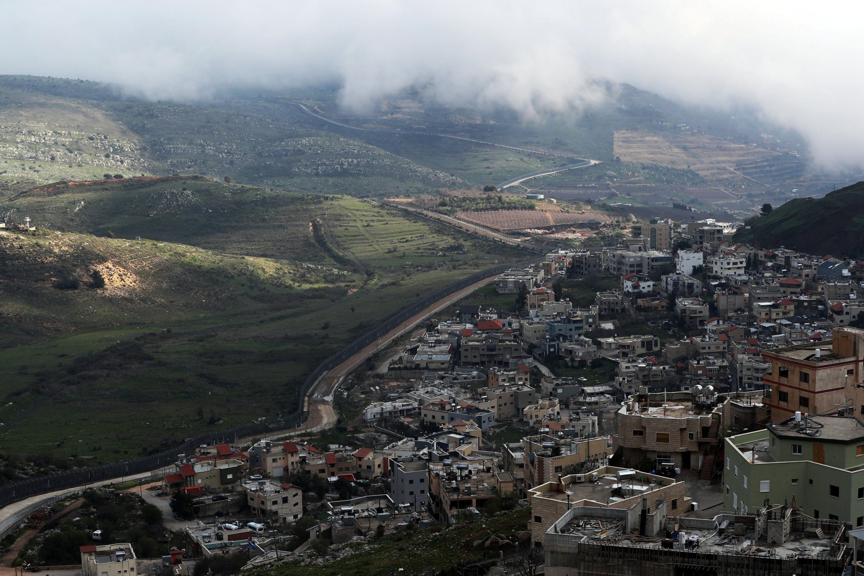 Los Altos del Golán es un territorio rico en recursos hídricos en la frontera entre Siria e Israel y que está en disputa desde la Guerra de los Seis Días en 1967. (Reuters)