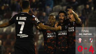 River Plate goleó con autoridad 4-0 a Huracán por la Superliga Argentina