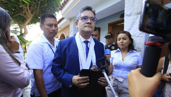 El fiscal José Domingo Pérez se mostró a favor de la decisión de la JNJ de suspender de sus funciones a Pedro Chávarry. (Foto: Jessica Vicente / GEC)