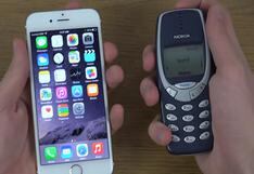 YouTube: iPhone 6 vs. Nokia 3310 ¿cuál teléfono es más rápido?