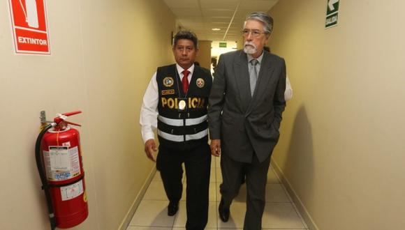 Rómulo Peñaranda Castañeda es acusado de recibir dinero ilícito de la empresa Odebrecht. (Foto: Poder Judicial)