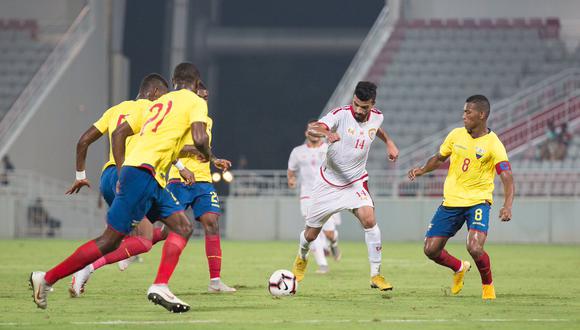 Otro discreto partido de Ecuador en su gira por Qatar. En esta ocasión no le hizo daño a la desconocida Omán. El 'Tri' norteño sigue en deuda en el inicio de la era 'Bolillo' Gómez. (Foto: AFP)