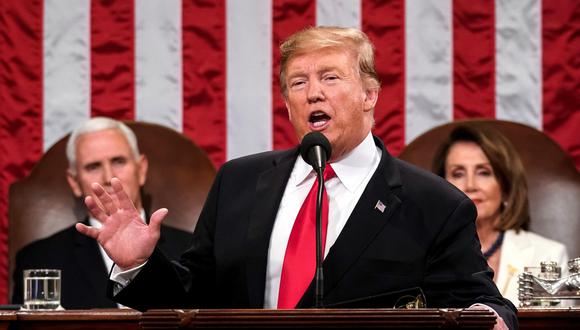 Donald Trump y el Estado de la Unión: 4 frases claves del presidente de EE.UU. durante "el discurso político más importante del año". (EFE).