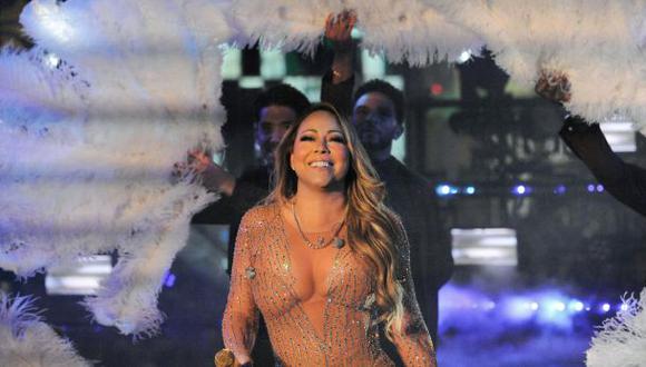 YouTube: Mariah Carey tuvo penosa presentación en de Año Nuevo