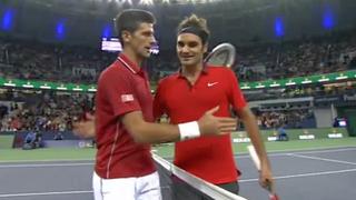 ¿Qué le dijo Djokovic a Federer al final del duelo en Shanghái?