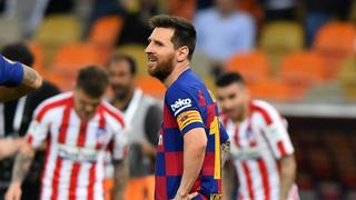 La tristeza y frustración de Messi tras la derrota del Barcelona ante Atlético de Madrid [FOTOS]