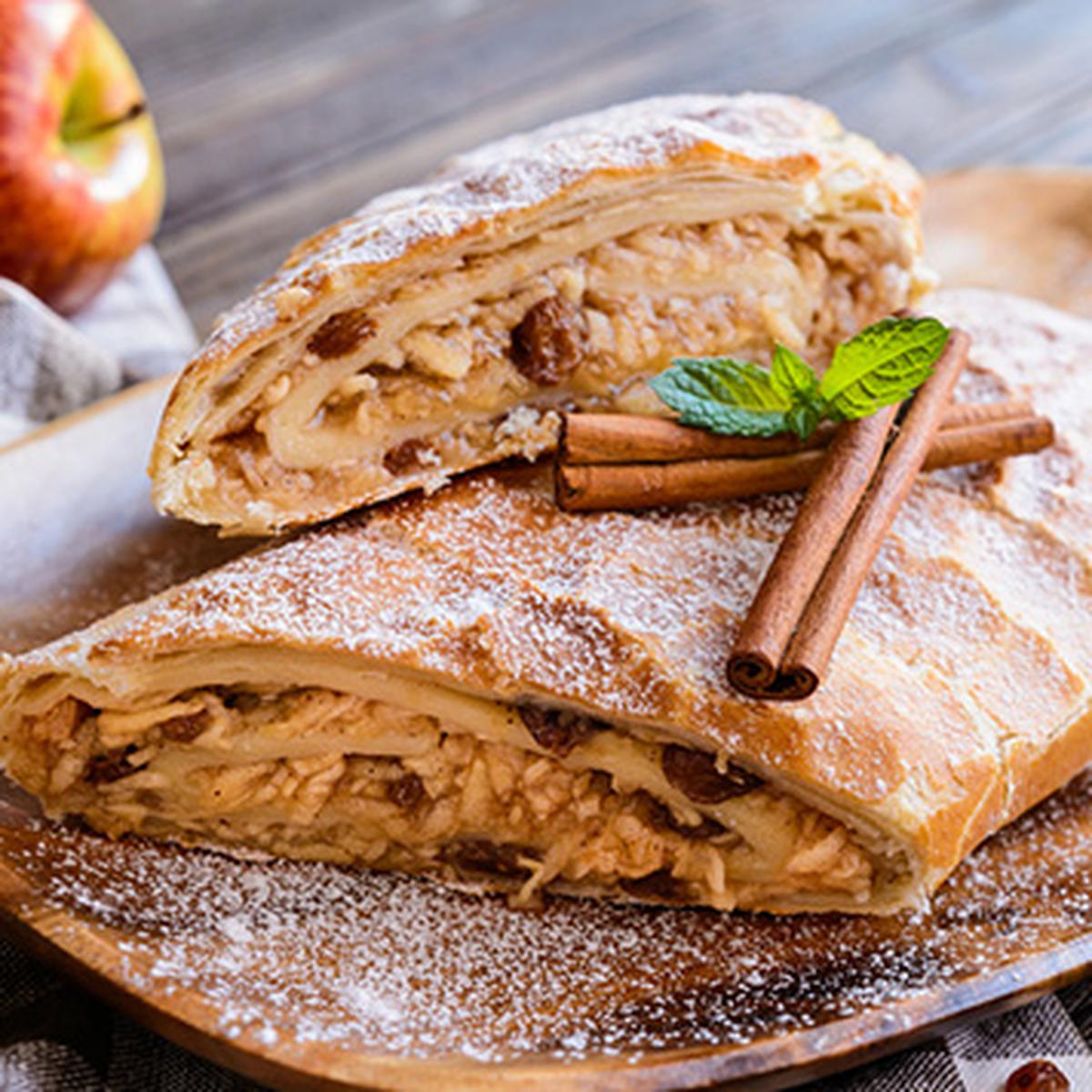 Aprende a preparar strudel de manzana, un clásico de la cocina austríaca |  VIU | EL COMERCIO PERÚ
