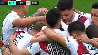 Emanuel Mammana anotó el 1-0 de River Plate sobre San Lorenzo | VIDEO