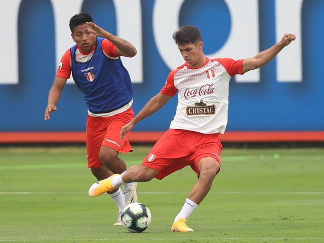 Alessandro Burlamaqui viene entrenando con la sub-20 de Perú | Foto: FPF