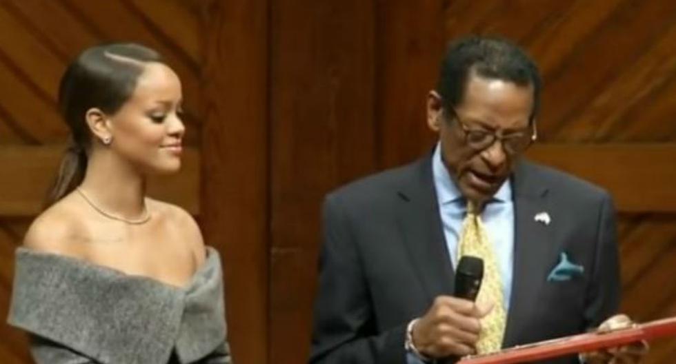 Rihanna fue reconocida por defender los derechos humanos (Foto: Captura YouTube)