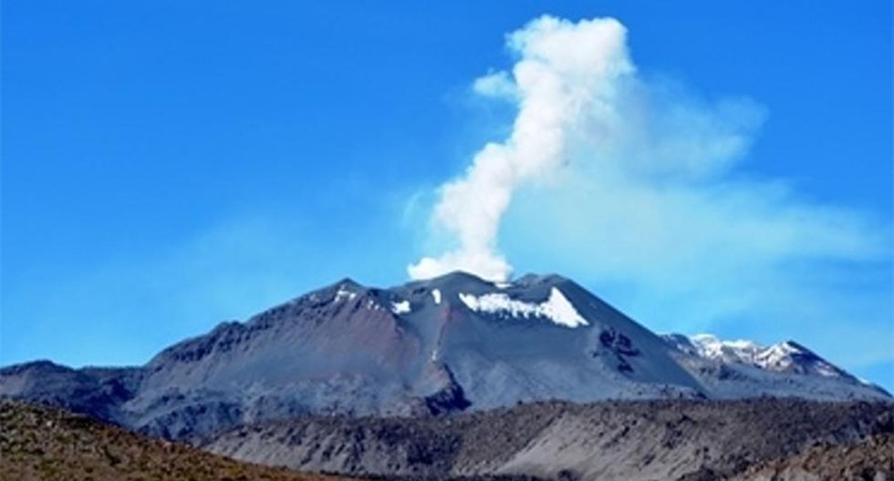 Volcán Sabancaya, en Arequipa, registró 328 explosiones del 5 al 11 de noviembre. (Foto: Agencia Andina)