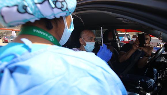 El Ministerio de Salud continuará con el proceso de vacunación los días 18 y 19 de marzo. (Foto: Leonardo Fernández / @photo.gec)