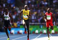 Usain Bolt en Río 2016: el video de sus 10.07 segundos en la primera ronda de 100 metros planos