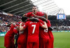Liverpoool vence en Gales y ya es segundo en la Premier League