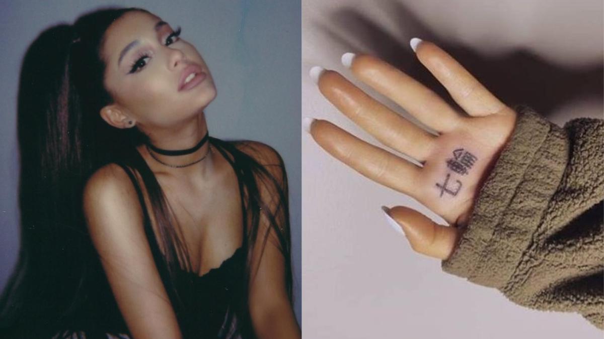 Ariana Grande tiene un nuevo tatuaje en la mano con un gran error de  traducción | MAG | MAG.