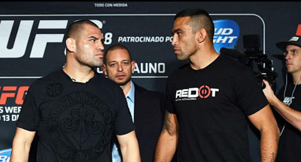 Caín Velásquez y Fabricio Werdum protagonizan la pelea estelar de UFC 188. (Foto: Difusión)