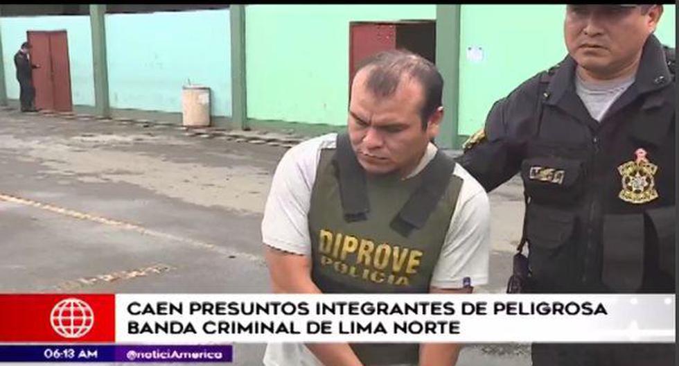 Desarticulan banda de Lima Norte. (Foto: América TV)