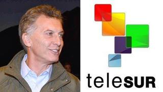 Argentina inicia trámite para dejar la cadena Telesur