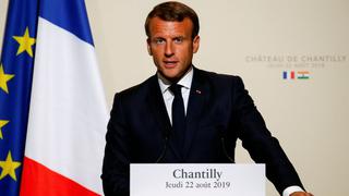 Macron dice que incendios en la Amazonía son "una crisis internacional"