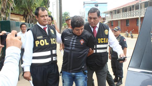 La Policía Nacional informó que Meyster Sánchez Toribio es integrante de la organización criminal “Los Injertos de Tambopata”. (Foto: Manuel Calloquispe)