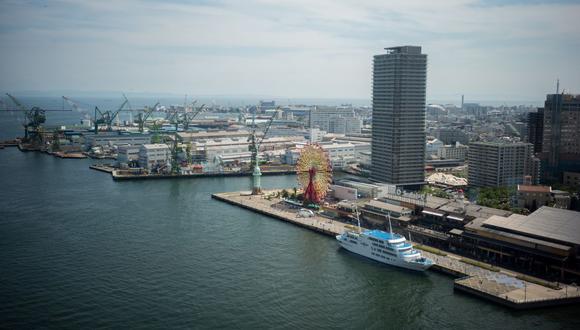 Vista general del puerto de Kobe en Japón. (Archivo / AFP)